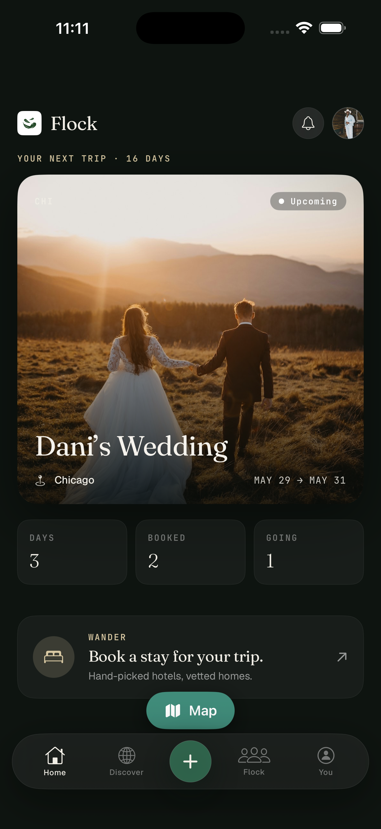 Trip dashboard